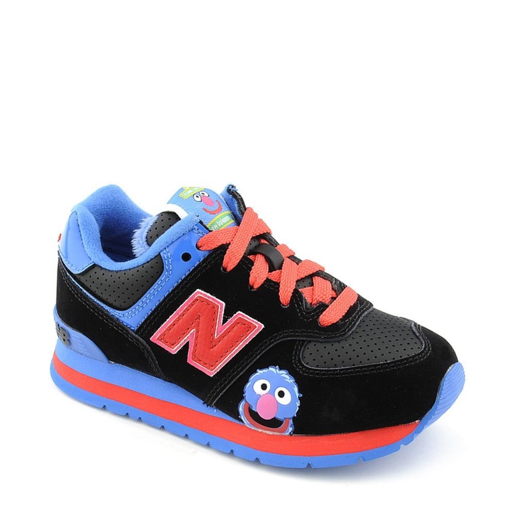 Rare New Balance 574 Sizes 2&3 Sneakers Sesame Street 2008 Characters